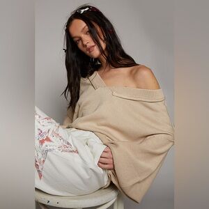 POL Off-Shoulder Sweater